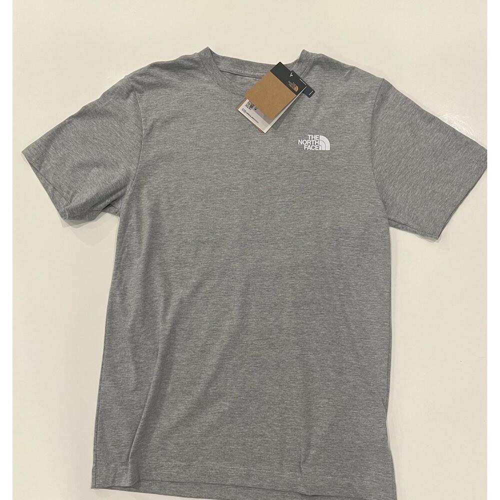 The North Face Evolution Box Never Stop Exploring T-Shirt Size Large Gray - Picture 2 of 5